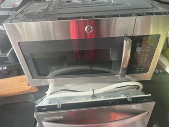 GE Stainless Steel Over-the-Range Microwave