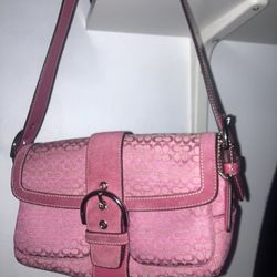 Coach Pink Soho Bag