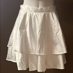 Two Tiers Puffy Skirt Sz 5