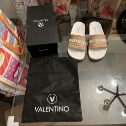 Valentino Slides Size 12