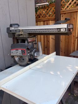 Craftsman 10” radial arm saw