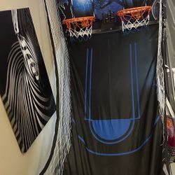 Electronic Basketball Hoop