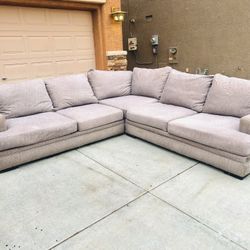 Three Piece Gray Sectional