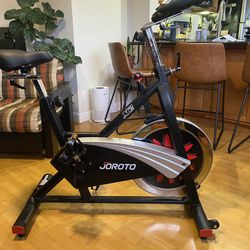 JOROTO X2 Stationary Exercise Bike | Magnetic Belt Drive Indoor Cycling Bike