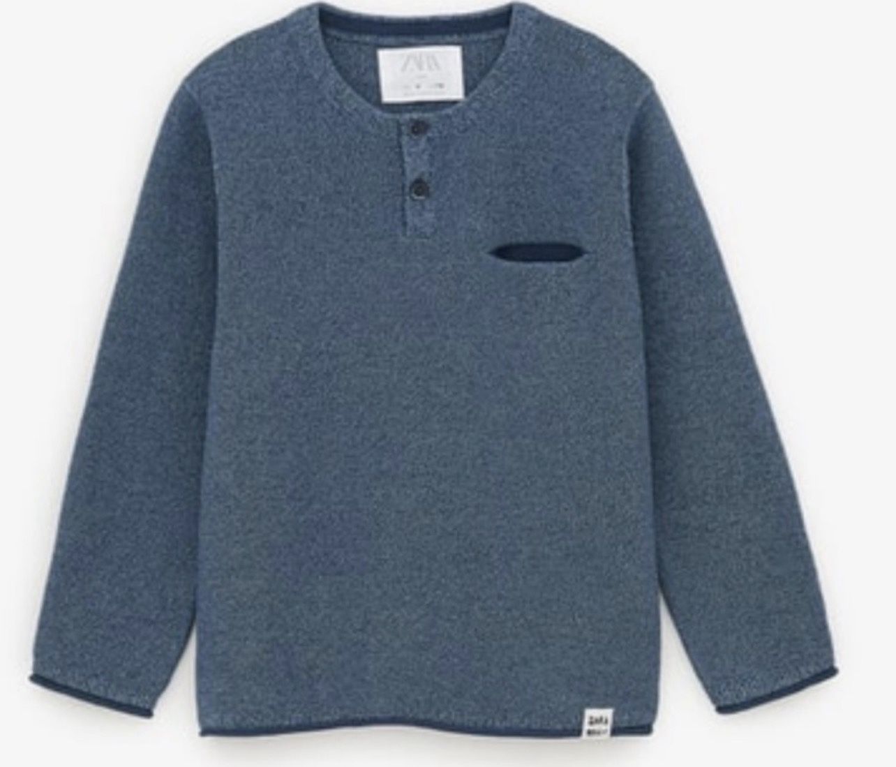 Blue ZARA kids sweater