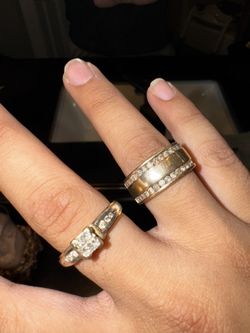 Gold Rings Real Diamonds