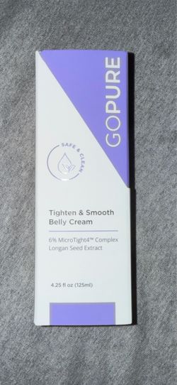 GoPure tighten and smooth belly cream