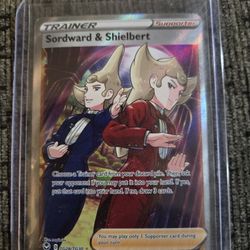 Silver Tempest Swordbert & Sheildbert Pokemon Card