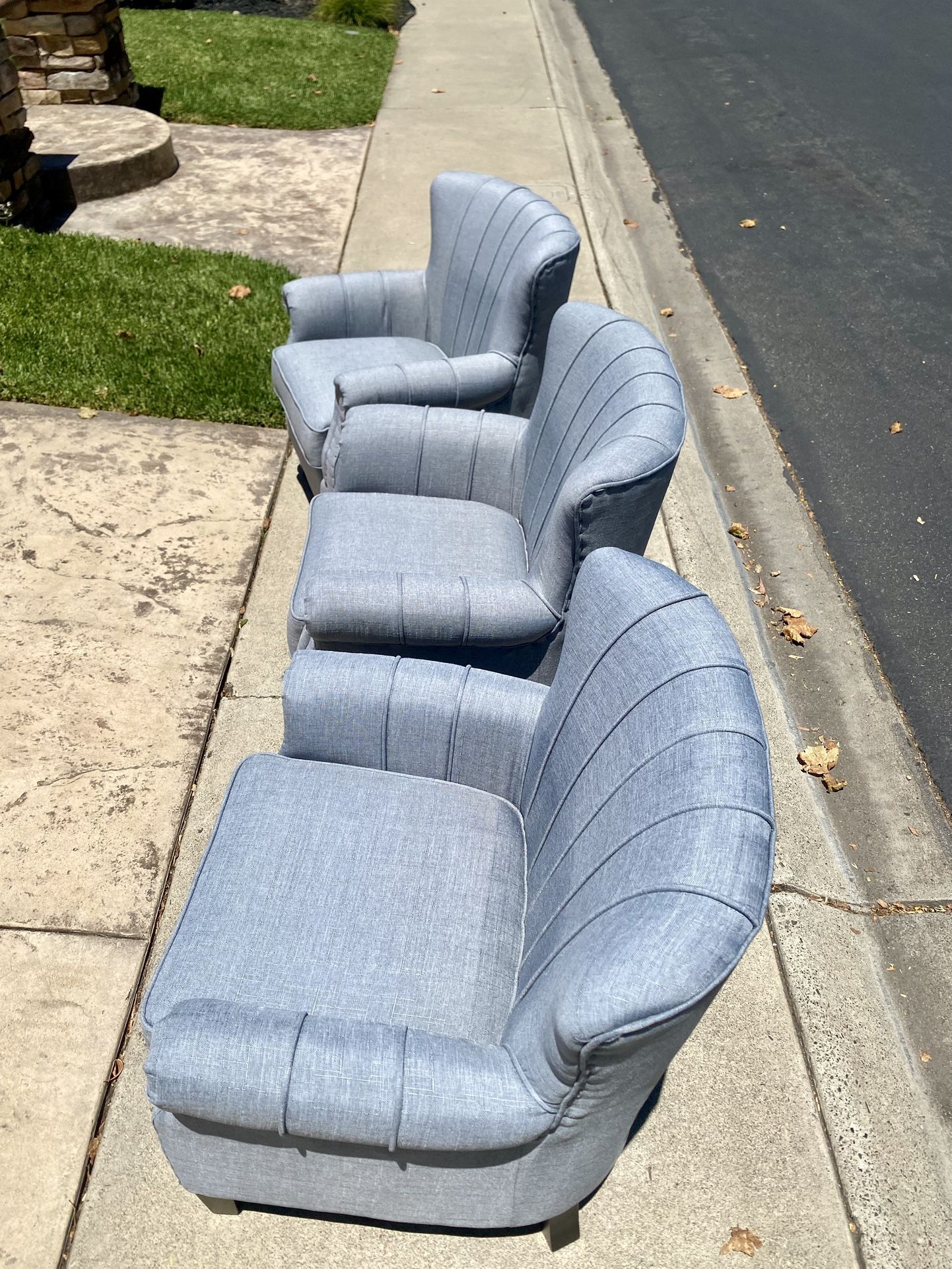3 Matching Armchairs – $100 for the set / $40 each