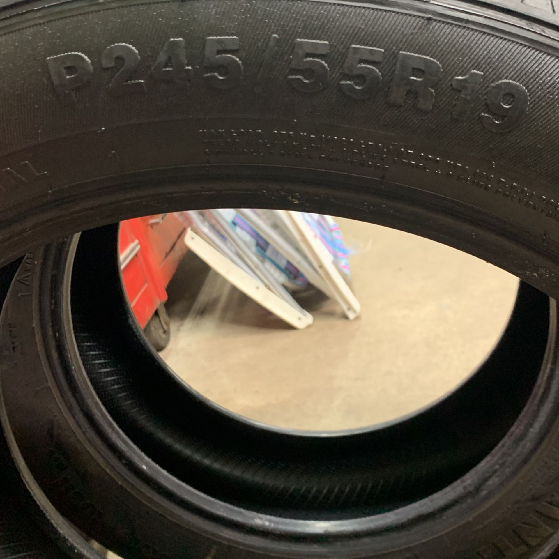 Tires P245/55R19