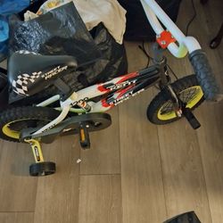 Kid Bike Must Pick Up 