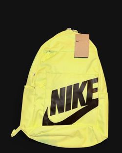 Brand New Nike Backpack – Neon Yellow/Volt – With Tags