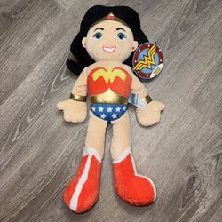 DC COMICS WONDER WOMAN 22" PLUSH DOLL STUFFED TOY SOFT COLLECTIBLE