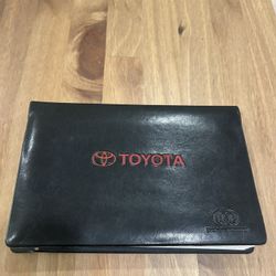 Toyota 4runner Owners Manual