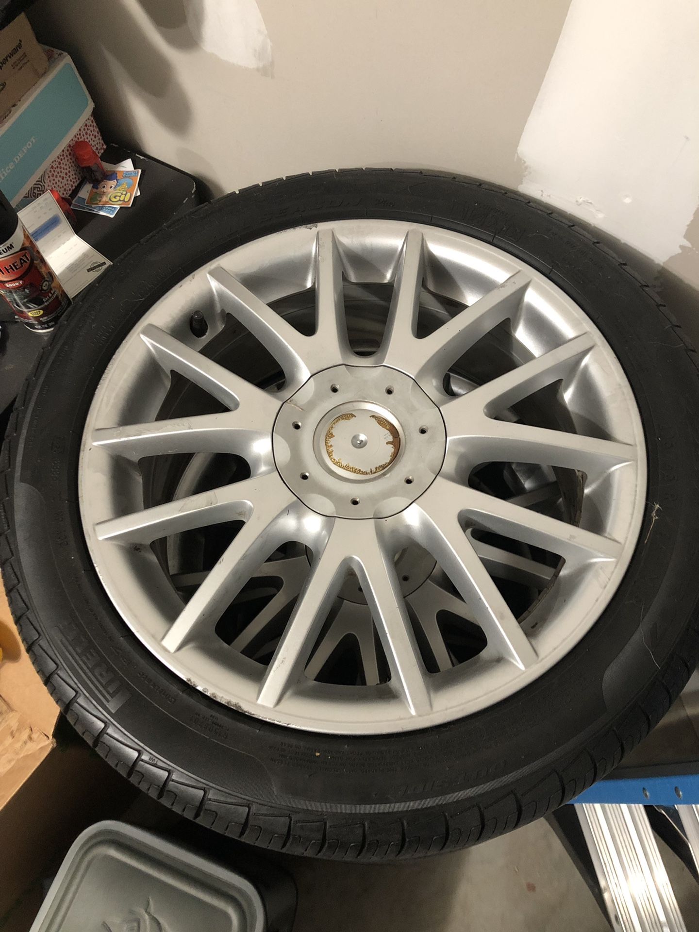 17” 5x112 VW GTI Wheels W/ Pirelli