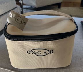 Oscar de la Renta Cosmetic Travel Bag or Train Bag