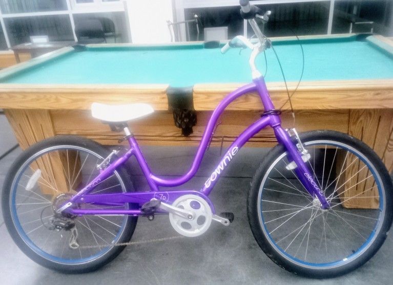 *ELECTRA* TOWNIE 7D Step-Through Cruiser Bike (MATTE VIOLET)