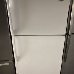 Whirlpool 33” Wide White Apartment Size Refrigerator 