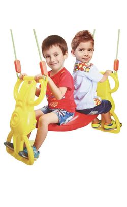 Multi-Child Swing Set Back to Back Rider Glider