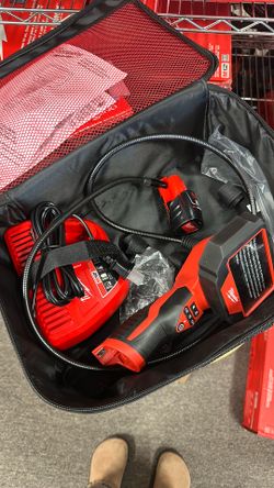 Milwaukee M12 12V Lithium-Ion Cordless M-SPECTOR 360-Degree 4 ft. Inspection Camera Kit