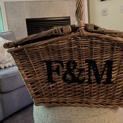 Fortnum & Mason picnic basket