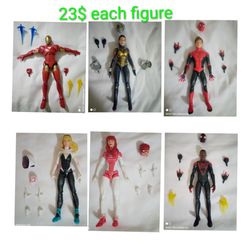 23$eachMarvel Legends Action Figures with Accessories