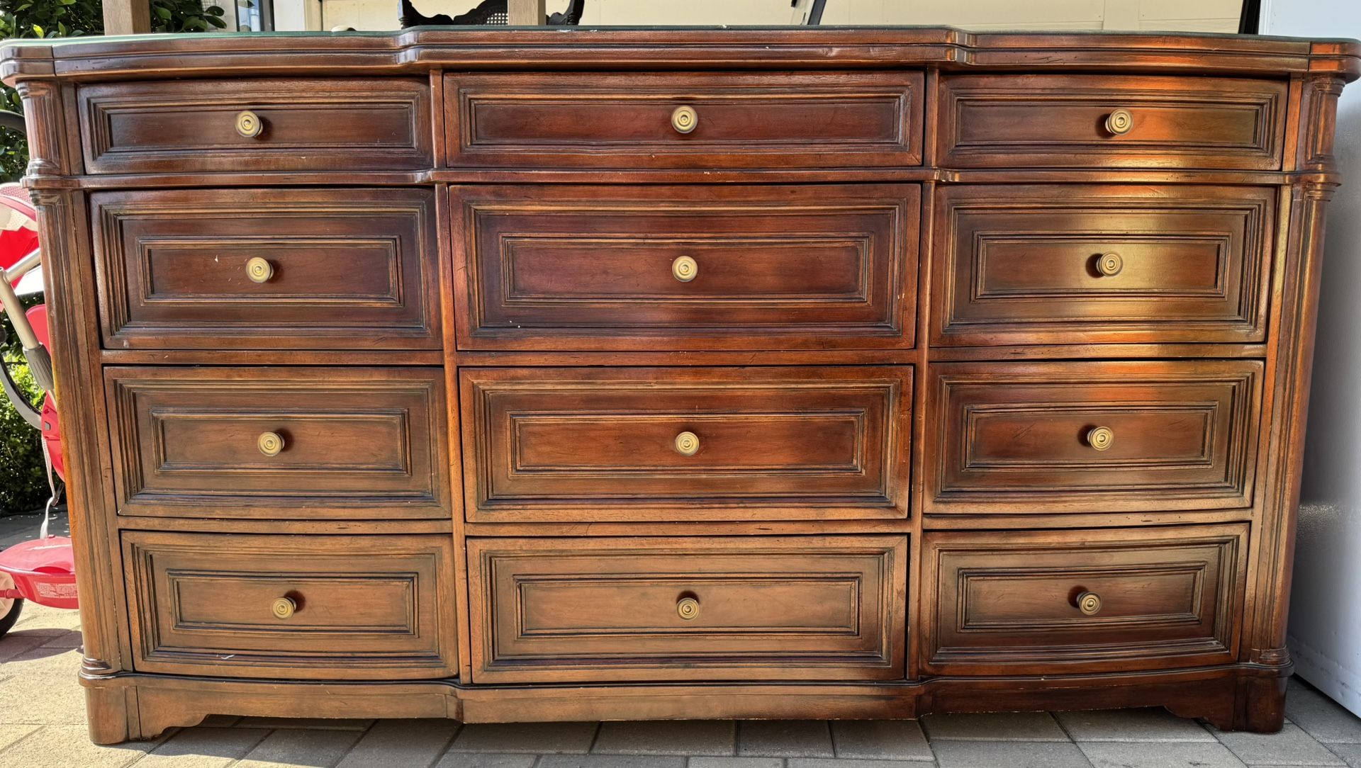 All Wood Dresser (XL) 12 Drawer