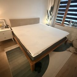 BedStory 3” Extra Firm Mattress Topper – King Size