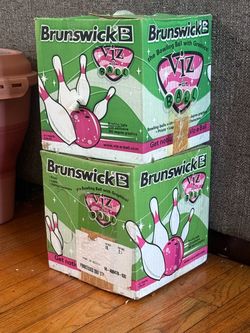 Brunswick Viz-A-Ball Bowling Ball in Box