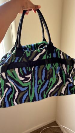 Colorful Tiger Stripes Duffel