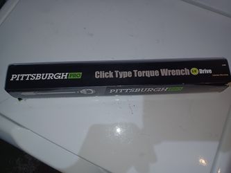 Pittsburgh PRO 3/8" Click type torque wrench