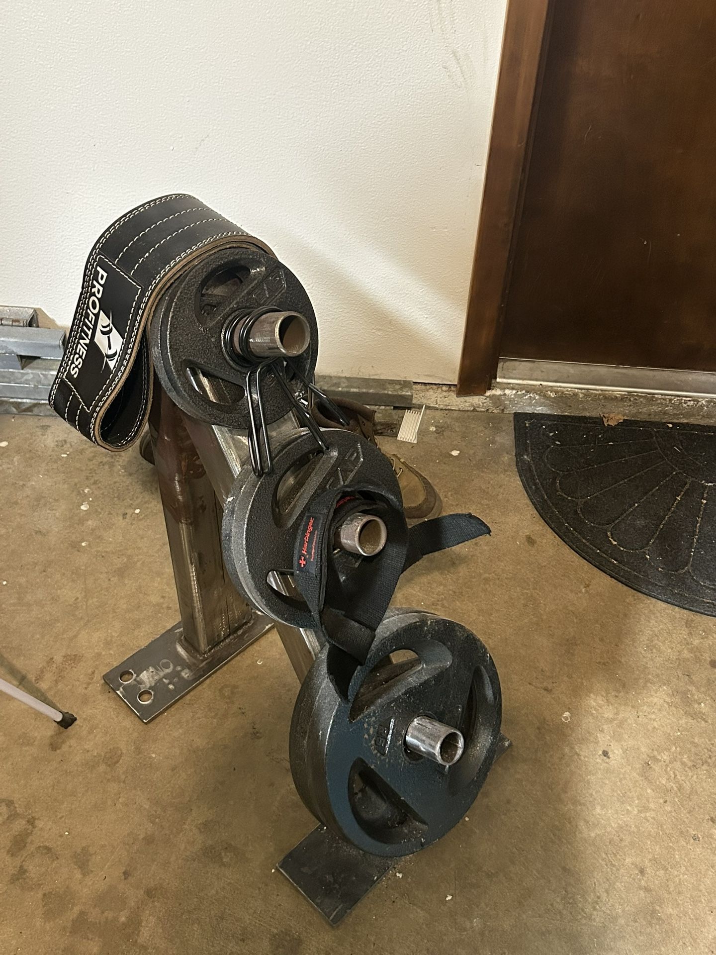 Weight Set With Barbell