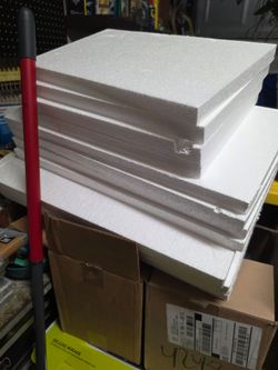 FREE STYROFOAM PIECES