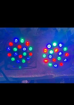 18x3w RGB lights