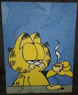Garfield Painting 