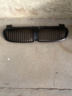 BMW. Front. Grill. 745i. 745li. 750i. 750il. Black.