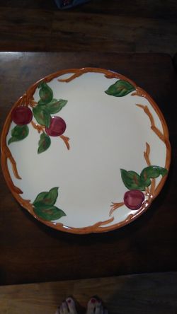 Franciscan Ware "Apple" 12 1/2" Platter and 8 1/4" Bowl