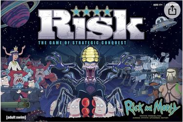 Rick And Morty Risk Board Game $20