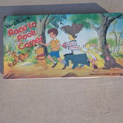 Vintage Race to Pooh Corner Board Game Walt Disney Winnie the Pooh 