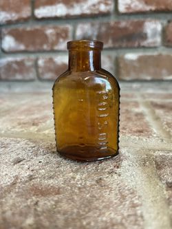 Antique Poison Bottle