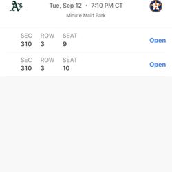Astros Tickets 