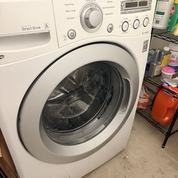 LG stackable washer and dryer set