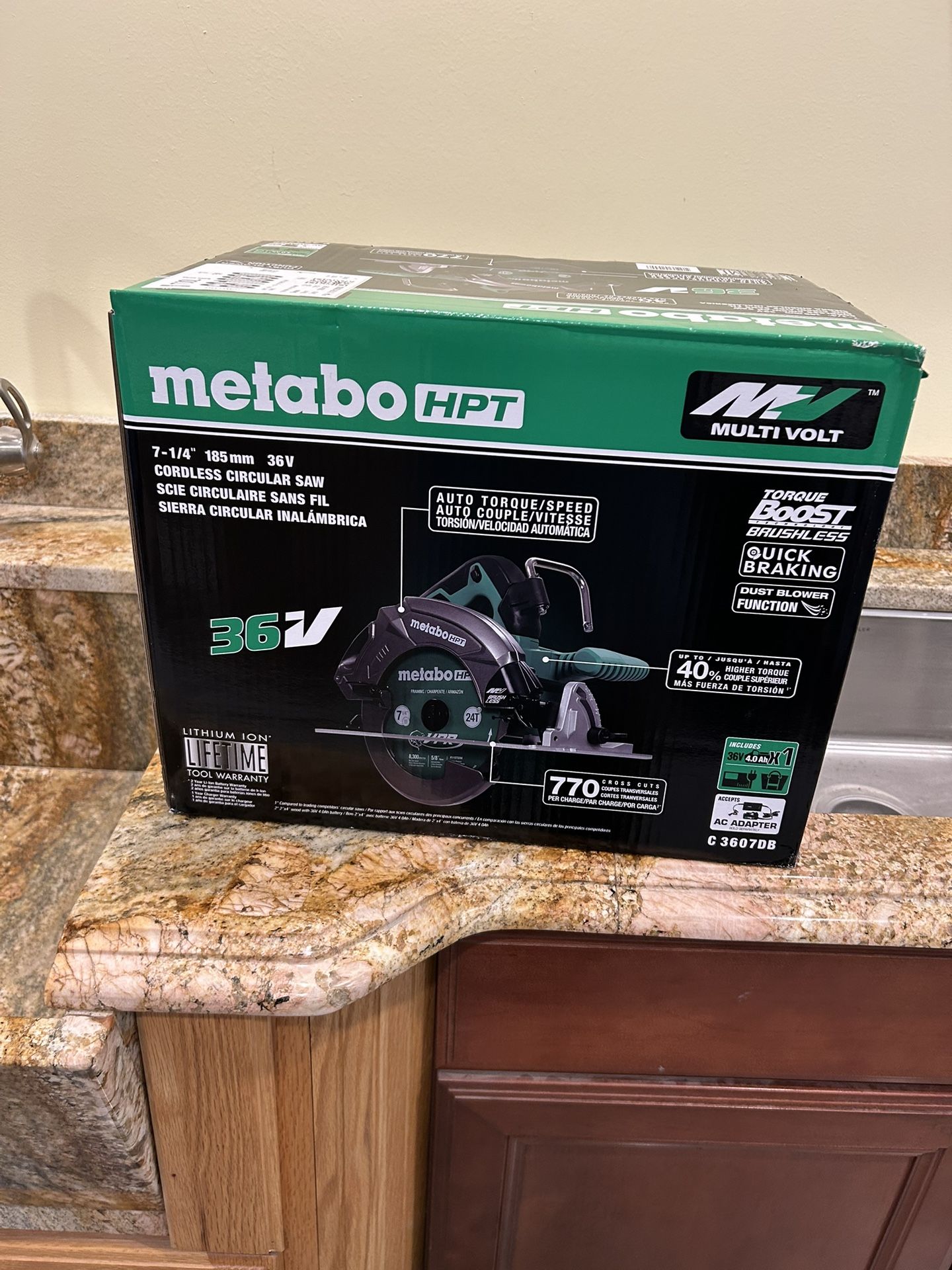 Metabo circular Saw 36V