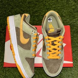 Nike Dusty Olive Dunk Low 