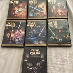 First 6 Star Wars Movies DVD 