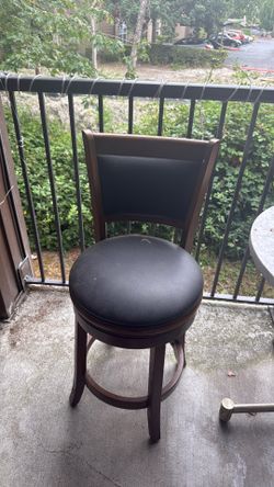 Leather barstools 2 stools