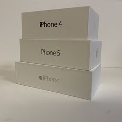 iPhone BOXES ONLY 6, 5, And 4