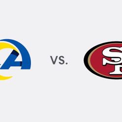 Los Angeles Rams vs San Francisco 49ers 