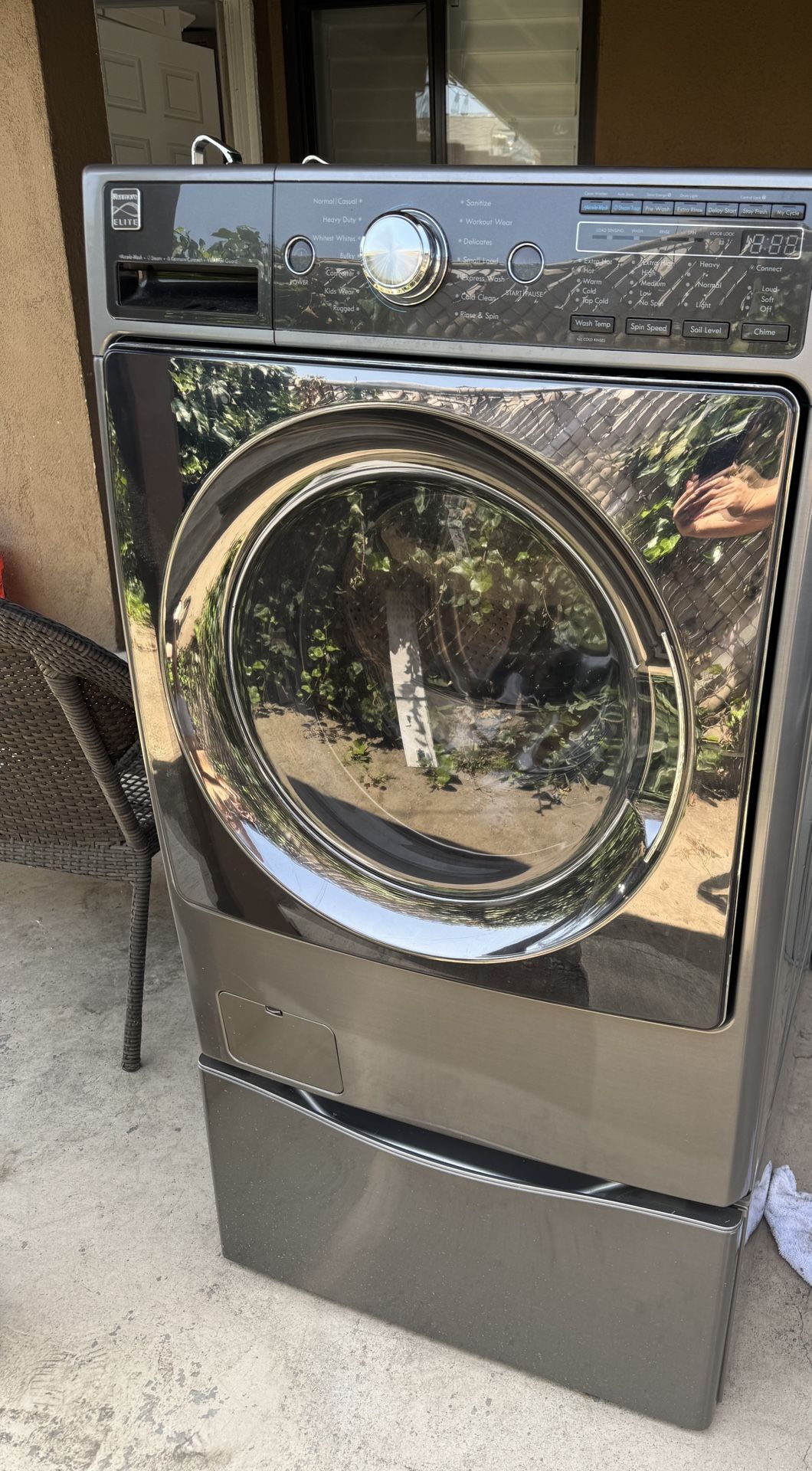Kenmore Front Load Washer With Pedestal