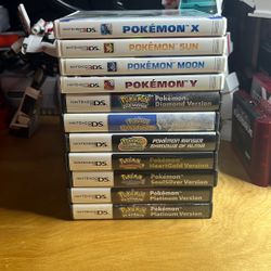 Nintendo DS And 3DS Pokemon Games